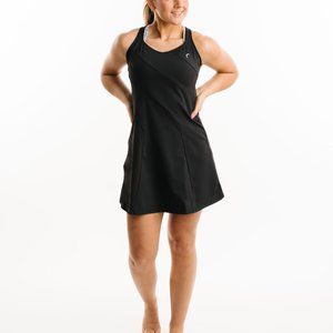 Black A-line Tempo Dress